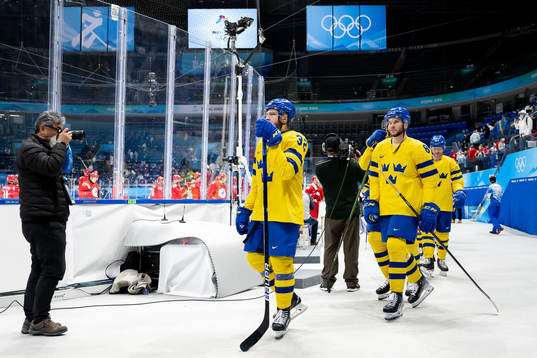 Lukas Bengtsson and Theodor Lennström of Sweden look