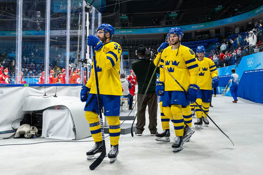 Lukas Bengtsson and Theodor Lennström of Sweden look