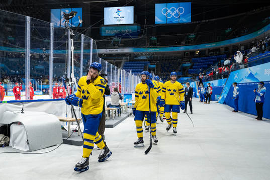 Bläddra bland fler bilder av 2022 Winter Olympics, day 14, Men's Ice Hockey, Semifinal, ROC - Sweden