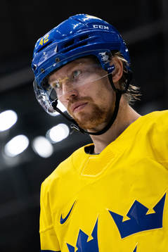 Joakim Nordström of Sweden in the men’s ice hockey