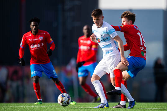 Helsingørs Frederic Juuloch Helsingborgs Lucas Lingman
