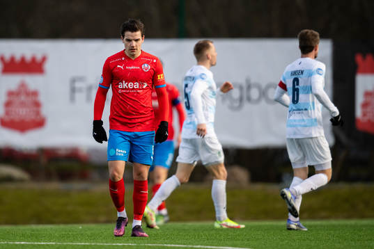 Helsingborgs Brandur Hendriksson Olsen deppar