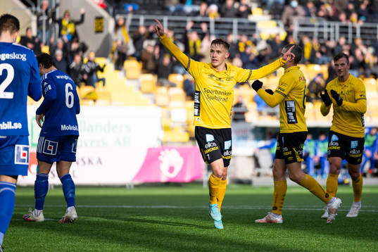 Elfsborgs Jacob Ondrejka jublar