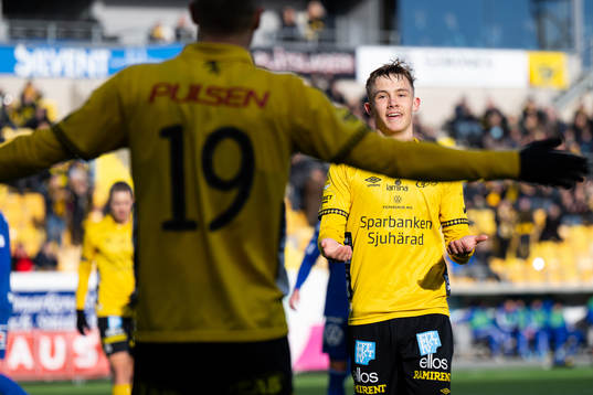 Elfsborgs Jacob Ondrejka jublar