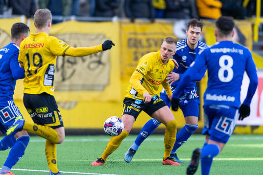 Elfsborgs Per Frick och Sundsvalls Anton Eriksson