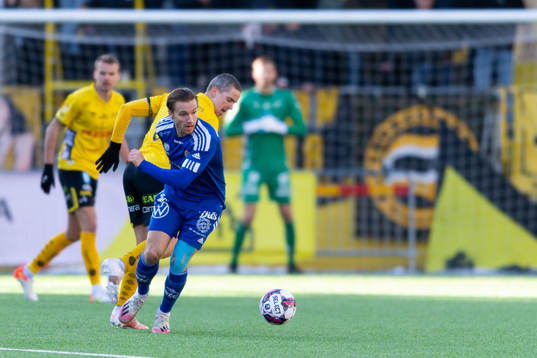 Sundsvalls Daniel Stensson och Elfsborgs André Ibsen Rømer