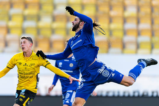 Elfsborgs Alexander Bernhardsson och Sundsvalls Forrest