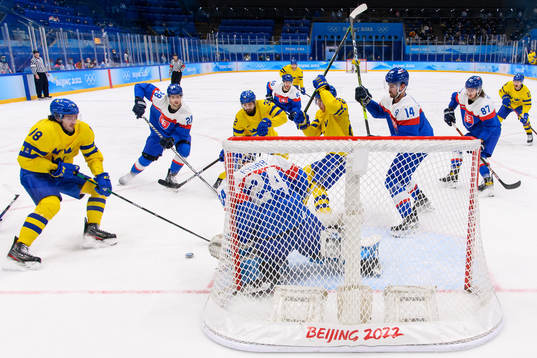 Dennis Everberg, Lukas Bengtsson and Pontus Holmberg of