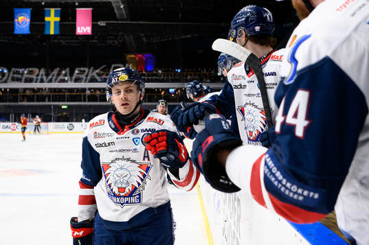 Linköpings Markus Ljungh jublar