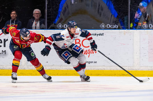 Djurgårdens Ludvig Rensfeldt och Linköpings Jonathan