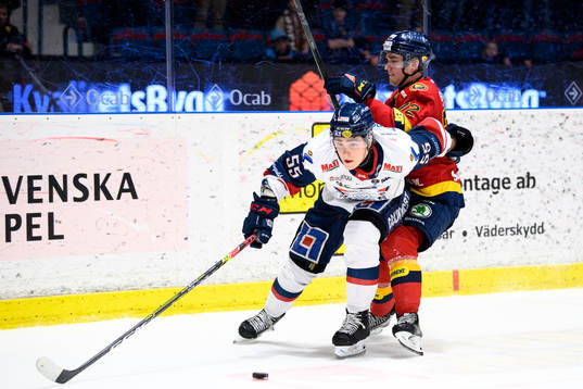 Linköpings Max Lindroth och Djurgårdens Ludvig Hedström