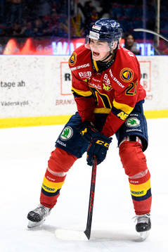 Djurgårdens Filip Cederqvist jublar
