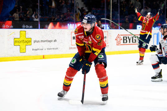 Djurgårdens Filip Cederqvist jublar