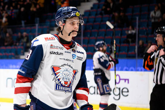 Linköpings Jonathan Myrenberg deppar