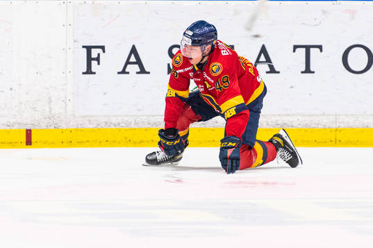 Djurgårdens Rhett Rakhshani jublar