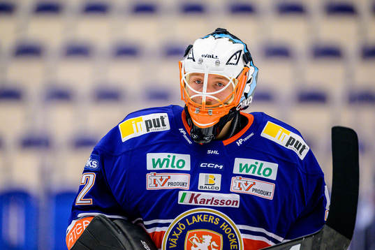 Växjös målvakt Emil Larmi