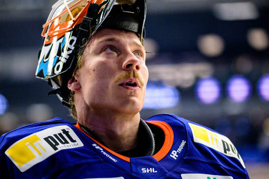 Växjös målvakt Emil Larmi