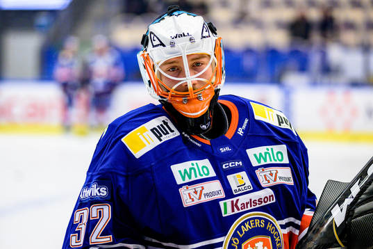 Växjös målvakt Emil Larmi