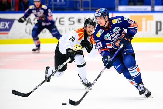 Brynäs Oula Palve och Växjös Benjamin Thomas