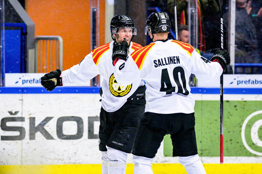 Brynäs Greg Scott jublar