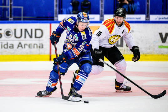 Växjös Olle Lycksell och Brynäs Simon Bertilsson