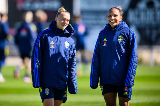 Hanna Bennison and Madelen Janogy