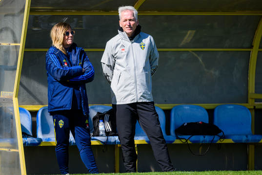 Marika Domanski Lyfors, team manager and Håkan Sjöstrand,