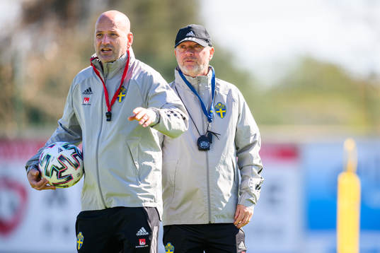 Magnus Wikman, assistant coach and Peter Gerhardsson, head