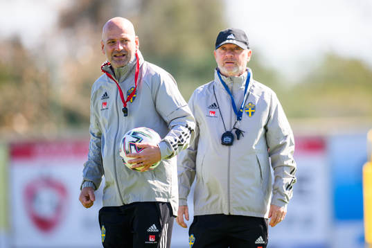 Magnus Wikman, assistant coach and Peter Gerhardsson, head