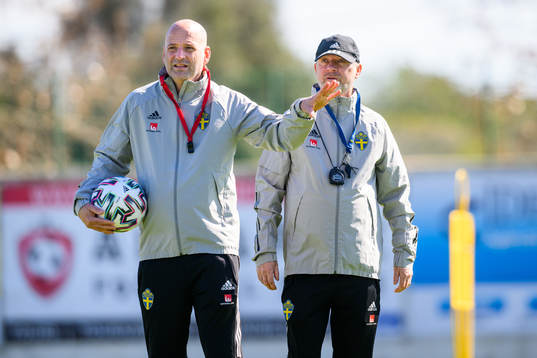 Magnus Wikman, assistant coach and Peter Gerhardsson, head