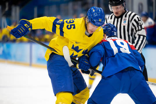 Jacob de la Rose of Sweden and Michal Kristof of Slovakia
