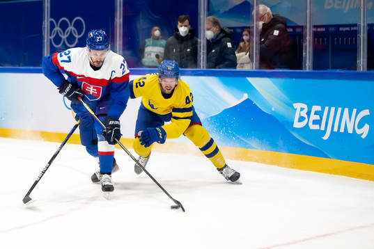 Marek Hrivik of Slovakia and Joakim Nordström of Sweden in