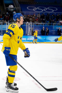 Gustav Rydahl of Sweden looks dejected