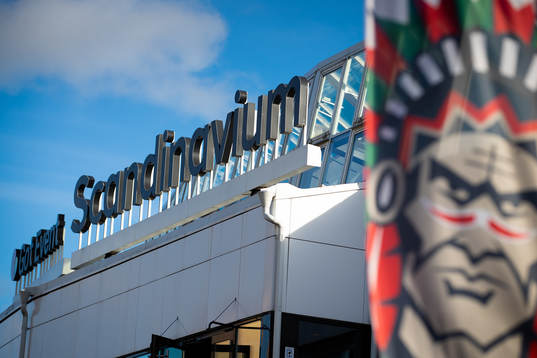Scandinavium innan ishockeymatchen i SHL mellan Frölunda