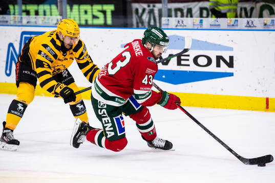Skellefteås Adam Wilsby och Frölundas Michael Spacek