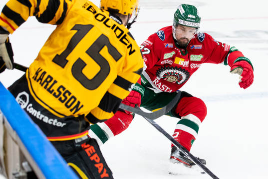 Skellefteås Melker Karlsson och Frölundas Patrik Carlsson