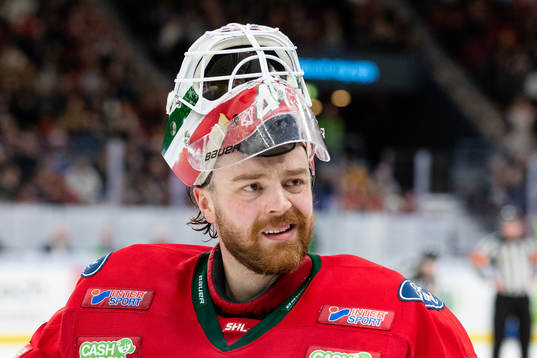 Frölundas målvakt Niklas Rubin