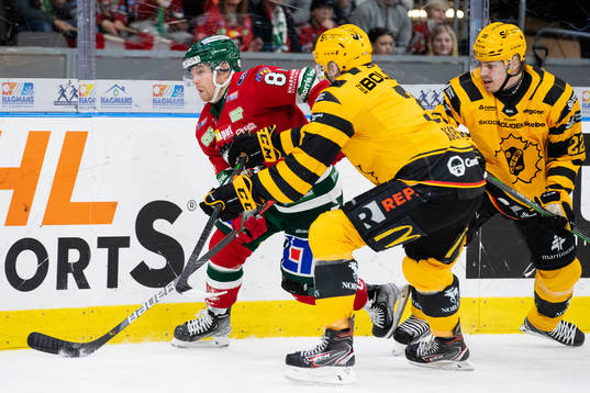 Frölundas Ryan Lasch och Skellefteås Michael Kapla