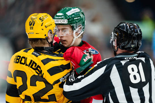 Skellefteås Jonathan Johnson och Frölundas Simon Edvinsson