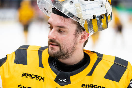 Skellefteås målvakt Gustaf Lindvall