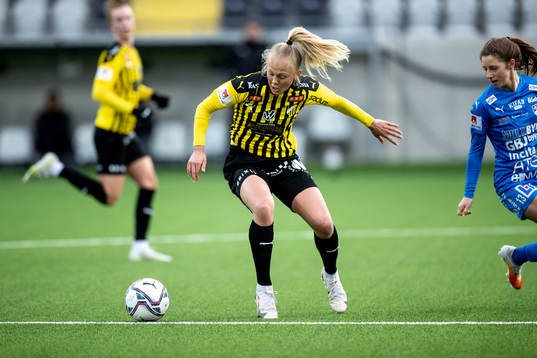 Häckens Molly Johansson och Kalmars Charléne Nowotny