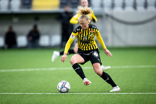 under fotbollsmatchen i träningsmatchen mellan Häcken och