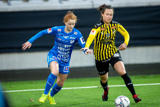 Häckens Catrine Johansson och Kalmars Emelie Zakrisson