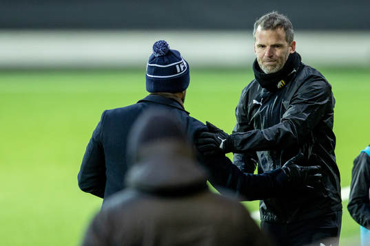 Häckens tränare Robert Vilahamn