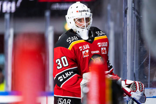 Luleås målvakt Sebastian Andersson