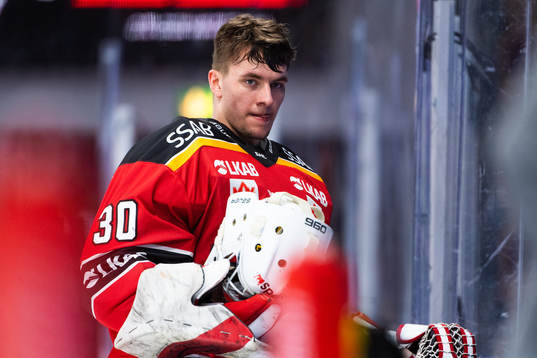 Luleås målvakt Sebastian Andersson