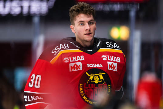 Luleås målvakt Sebastian Andersson