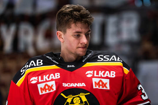 Luleås målvakt Sebastian Andersson