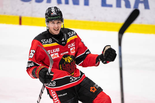 Luleås Radek Muzik jublar