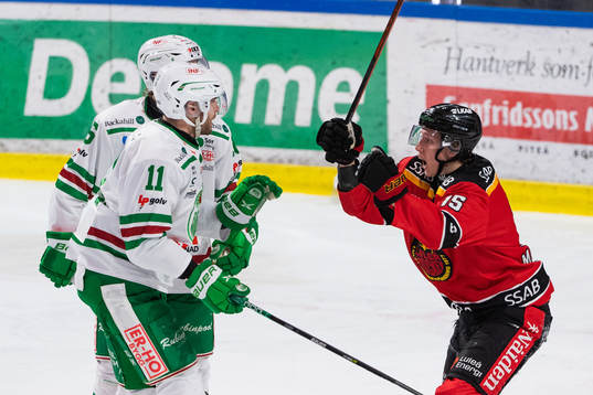Luleås Carl Mattsson jublar